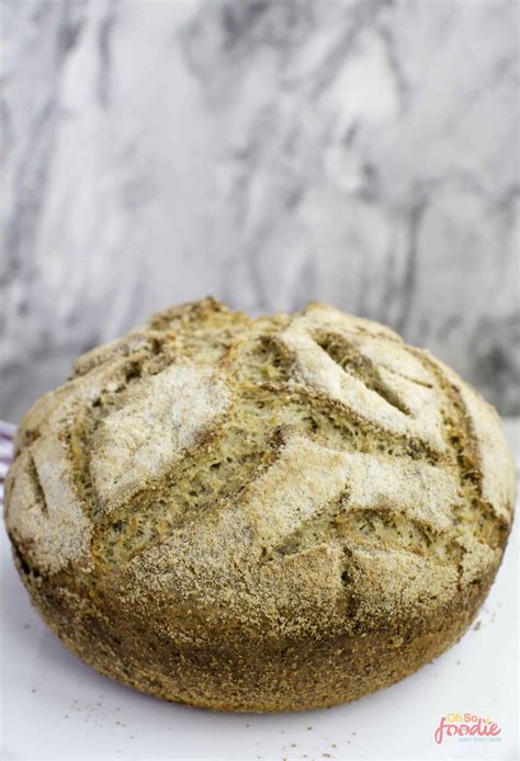 Keto Sourdough Bread - Gluten Free & 2.5g Net Carbs - Oh So Foodie