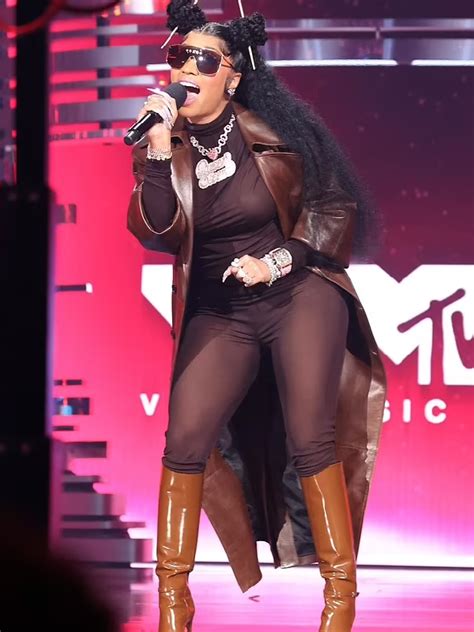 MTV Video Music Awards 2023 Nicki Minaj Leather Coat | Right Jackets