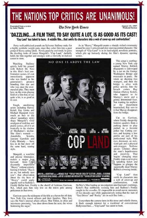 Cop Land Movie Posters From Movie Poster Shop