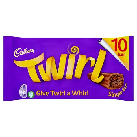 Cadbury Twirl Chocolate Bar Multipack | Ocado