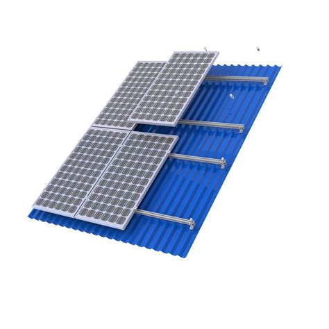 Powerwave 6 Panel 35mm TIN Roof Solar Mounting Kit Including 6 x 2.1 Metre Rails | Solar Shop Online