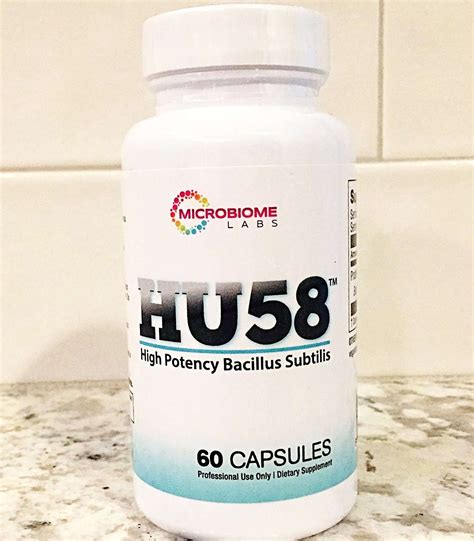 HU58 - High Potency Bacillus subtilis HU58 (Microbiome Labs ...