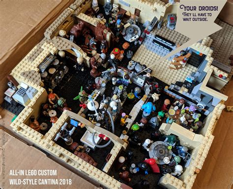 Star Wars Mos Eisley Cantina LEGO Set Finally Goes Full-Size YOLO - SlashGear