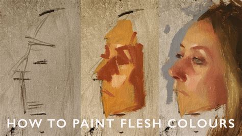 How to Paint Flesh Colours Using the Zorn Palette - YouTube