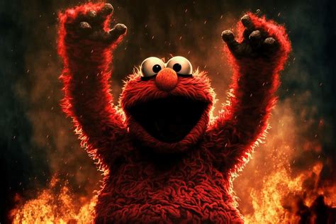 Download Adorable Elmo spreading joy and happiness | Wallpapers.com