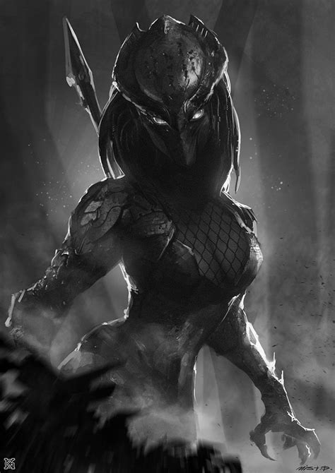 Female predator, mist XG on ArtStation at https://www.artstation.com/artwork/ezkXP?utm_campaign ...