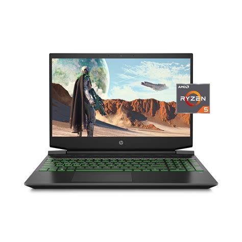 HP Pavilion Gaming 15 Laptop, NVIDIA GeForce GTX 1650, AMD Ryzen 4600H, 8GB DDR4 RAM, 512 GB ...