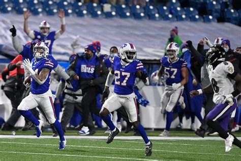 Bills beat Ravens to reach first AFC title game since 1994 as Lamar Jackson exits early - The ...