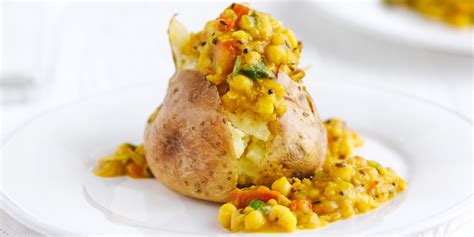 Vegan jacket potato filling ideas | BBC Good Food