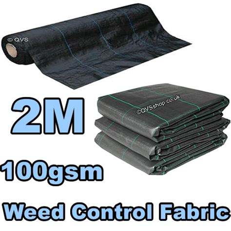 Weed Control Fabric | Geotextile | Black | 100gsm