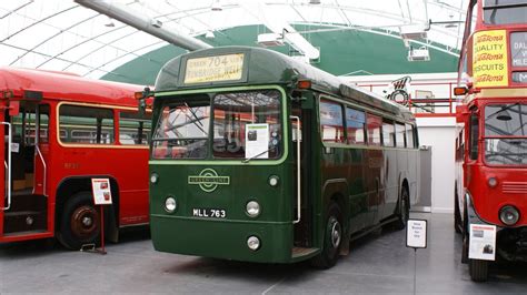 BBC News - In pictures: Surrey's new London Bus Museum opens