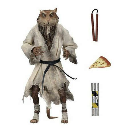 NECA 90s Teenage Mutant Ninja Turtles Splinter Action Figure - 7'' for ...