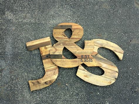 Large Wood Letters Rustic Letter Cutout Custom Wooden Wall - Etsy