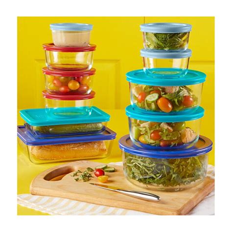 Only $15.49 (Reg. $60) 22 Piece Pyrex Glass Food Storage Set - Deal ...