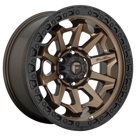 Covert 17x9 Matte Bronze Black Bead Ring 8x165.1 (8x6.5) Bolt Pattern 1mm Offset