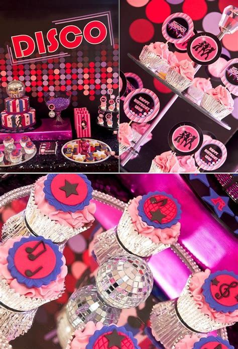 Kara's Party Ideas Pink Disco Birthday Party | Kara's Party Ideas