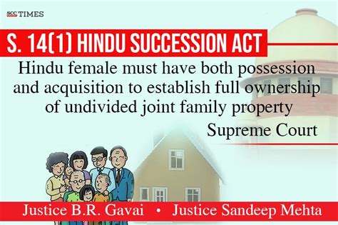 Hindu female must not only have possessed the property but acquired it: SC