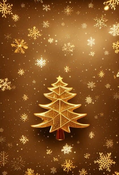 Free Christmas Tree Background Image