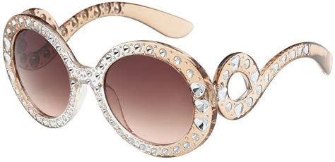 Rhinestone Sunglasses - 8RS1936