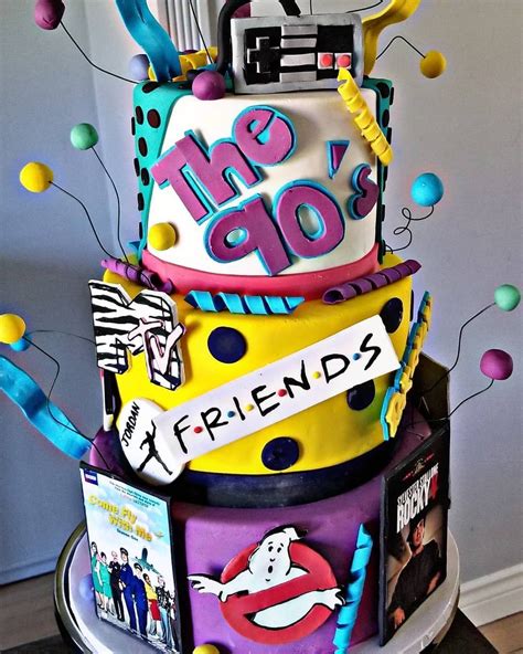 80s decorations 90s party The 90s many memories no evidence .#90scake # ...