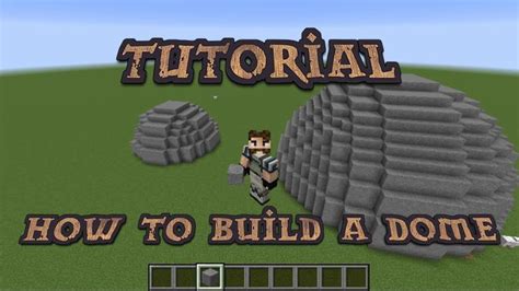 Minecraft Dome Tutorial | Minecraft dome, Minecraft circle chart ...