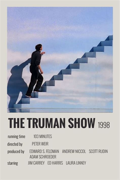 the truman show polaroid poster | The truman show, Movie prints, Movie ...