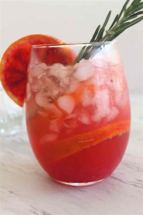 Blood Orange Vodka Cocktail - Mediterranean Latin Love Affair