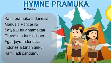 Lirik Lagu Hymne Pramuka Beserta Sejarahnya