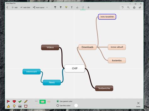 Mind Maps Pro - Windows 10 App - Vollversion - Download - CHIP