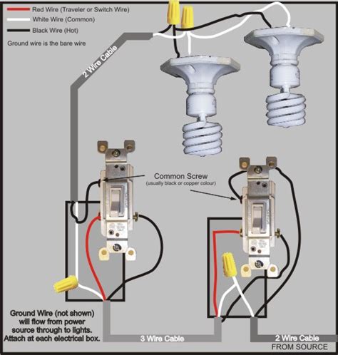 3 Way Switch Wiring Diagram