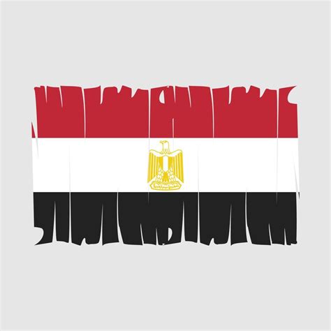 Egypt Flag Vector 20254483 Vector Art at Vecteezy