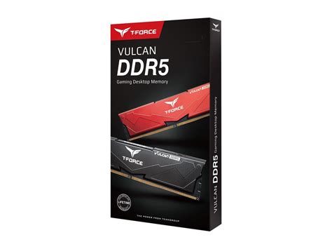 Team T-Force Vulcan 32GB (2 x 16GB) 288-Pin PC RAM DDR5 6000 (PC5 48000 ...