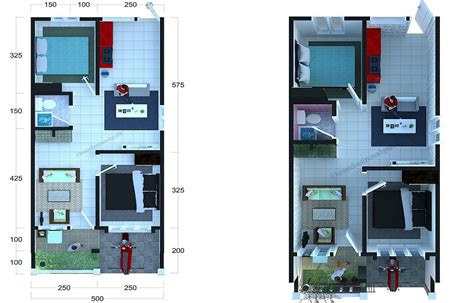 Baru Gambar Desain Rumah Minimalis 6x10, Desain Rumah