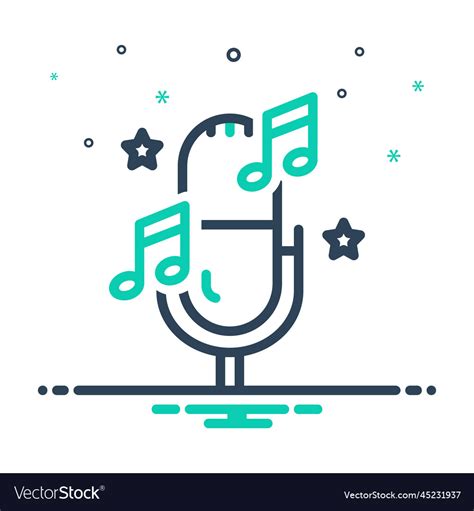 Singing Royalty Free Vector Image - VectorStock