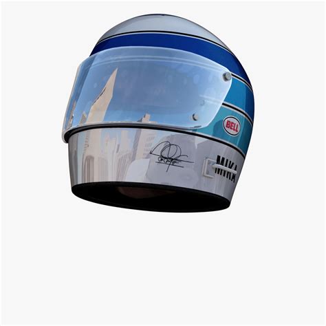 Mika hakkinen helmet model - TurboSquid 1350105