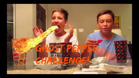 Ghost Pepper Challenge!!! - YouTube