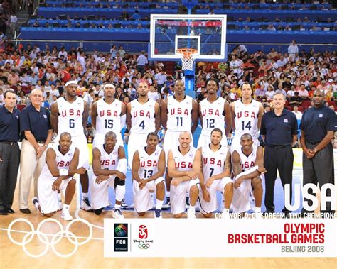 usa basketball olympic team 2008 photo | Team usa basketball, Olympic ...