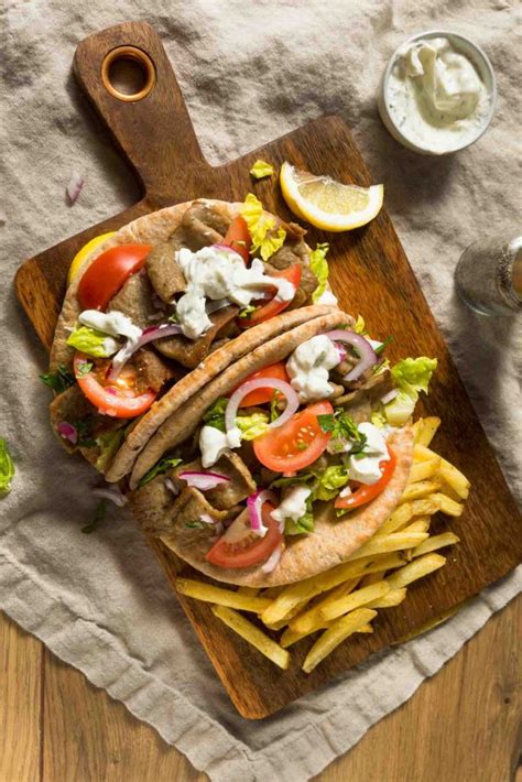 Easy Greek Gyro Sandwich with Tzatziki Sauce - IzzyCooking