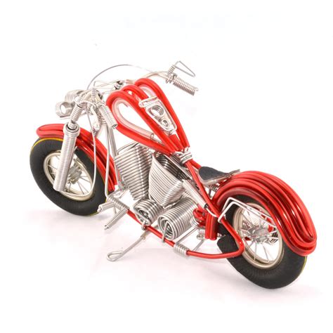 Wire Art Motorcycle Handmade Motorcycle Model Aluminium Wire Art