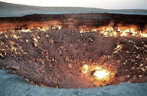 The Door To Hell Of Turkmenistan - WorldAtlas.com