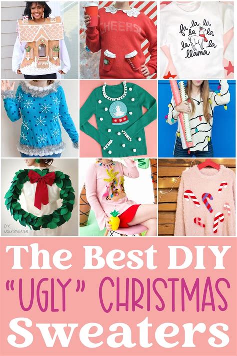 40+ DIY Ugly Christmas Sweater ideas that will be the hit of your ...