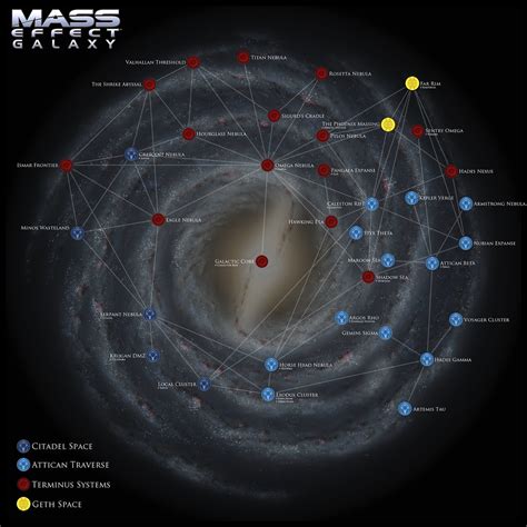 Mass Effect Galaxy Map | by DWebArt | SobControllers | Flickr