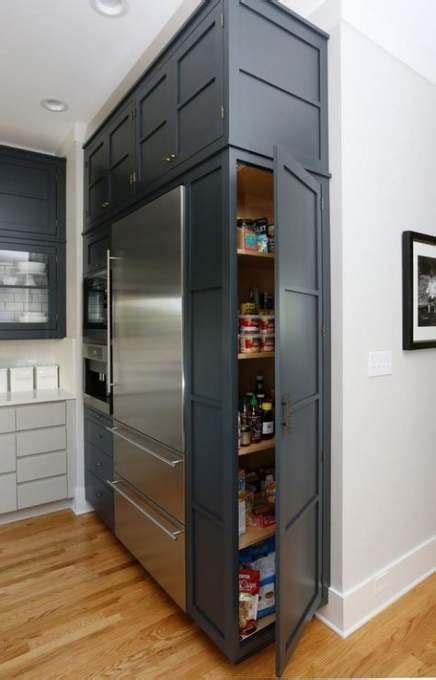 18 Ideas For Kitchen Corner Fridge Small Spaces | Kitchen cabinet design, Kitchen design ...