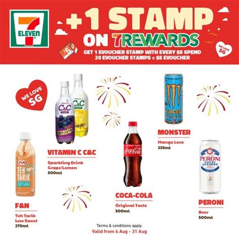 Now till 31 Aug 2021: 7-Eleven 7Rewards Promo - SG.EverydayOnSales.com