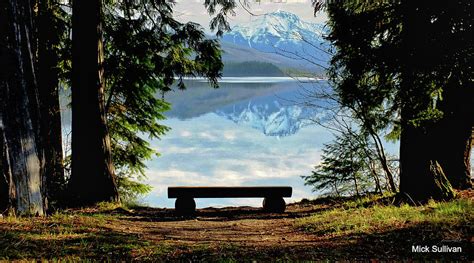 Bench with a View Photograph by Mick Sullivan - Pixels