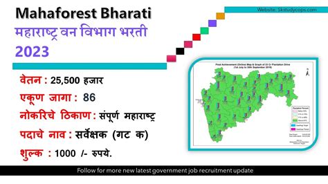 Mahaforest Recruitment 2023 , [Mahaforest] महाराष्ट्र वन विभाग भरती ...