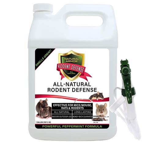 Natural Armor Peppermint Repellent for Mice/Mouse, Rats & Rodents. All ...