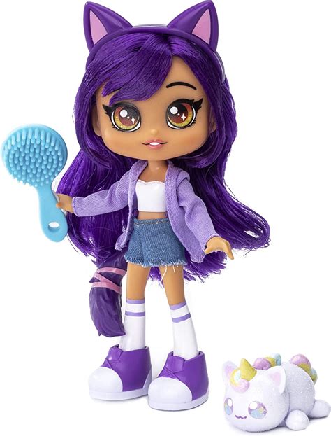 Aphmau Fashion Doll; 5 Awesome Surprises, 1 of 3 Exclusive Glitter MeeMeows Mini Figure, Feline ...