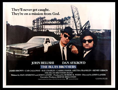 BLUES BROTHERS Movie Poster (1980) - Movie Posters, Lobby Cards ...