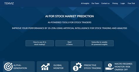 AI for stock market predictions. Artificial intelligence for trading ...